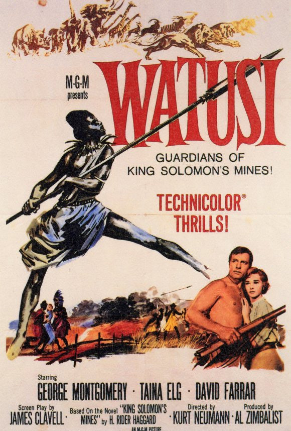 Watusi (1959) - George Montgomery  DVD