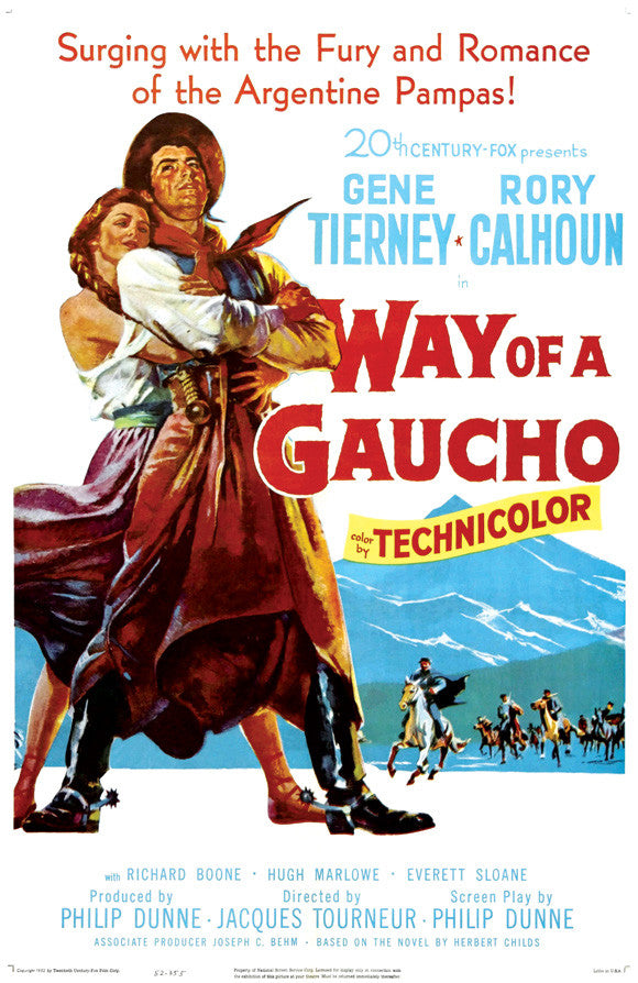Way Of A Gaucho (1952) - Rory Calhoun  DVD