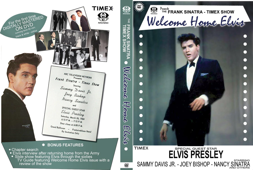 Welcome Home Elvis : The Frank Sinatra Show DVD – Elvis DVD