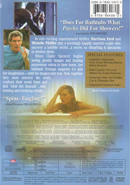 What Lies Beneath (2000) - Harrison Ford  DVD