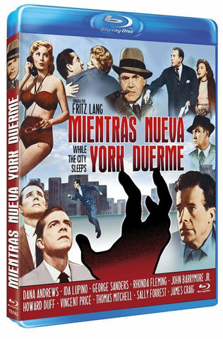 While The City Sleeps (1956) - Dana Andrews  Blu-ray  codefree