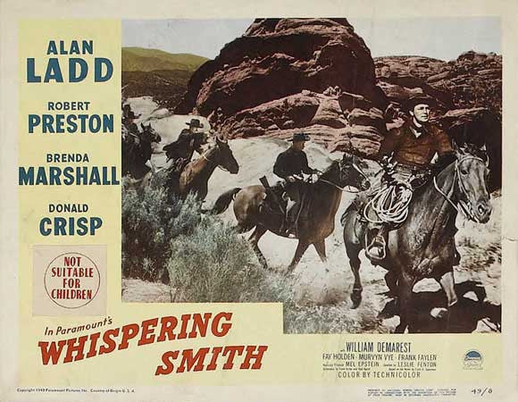 Whispering Smith (1948) - Alan Ladd  DVD