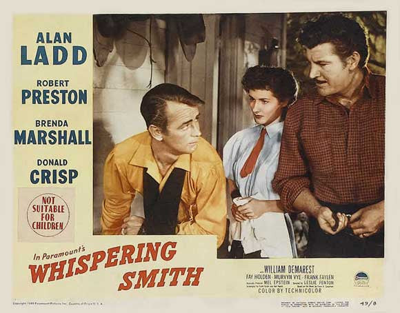 Whispering Smith (1948) - Alan Ladd  DVD