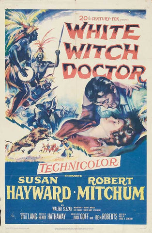 White Witch Doctor (1953) - Robert Mitchum  DVD
