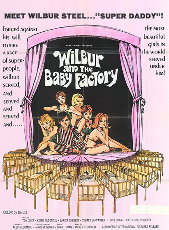 Wilbur And The Baby Factory (1970) - Peter Ford  DVD
