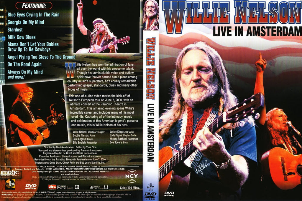 Willie Nelson - Live In Amsterdam (2000)  DVD