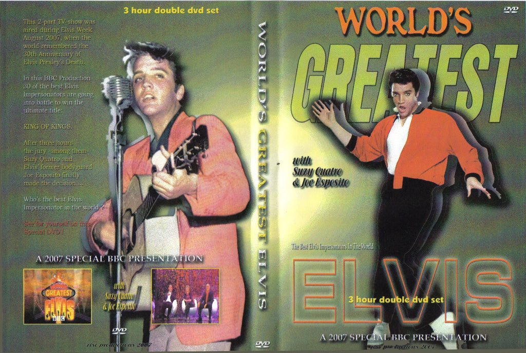 World´s Greatest Elvis - 2 DVD Set