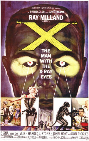 X- The Man With X-Ray Eyes (1963) - Ray Milland  DVD