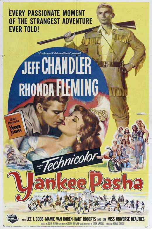 Yankee Pasha (1954) - Jeff Chandler  DVD