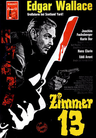 Edgar Wallace : Zimmer 13 (1964)  DVD