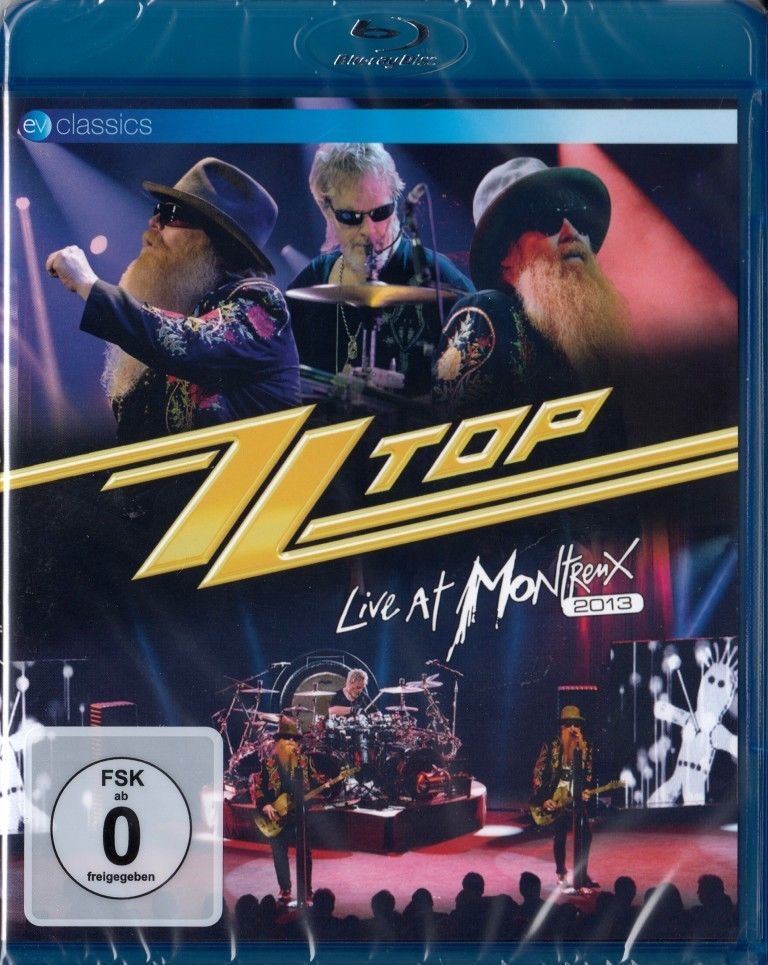 ZZ Top :  Live At Montreux 2013  Blu-ray